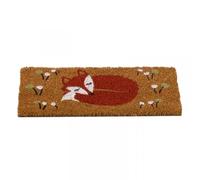 Garden Mile Doormat Door Mat Natural Look Mat Slip Resistant PVC Backing Safe Anti-Slip Indoor Outdoor Use Colourful Hard Wearing (Fox Hollow)