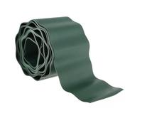 Garden Mile Edging Border No Dig 6 Inch x 40 FT, Landscape Edging plastic Sturdy Lawn Edging, Flexible Long Strips Garden Borders for Raised Flower Bed Tree Surrounds- Green (2xRolls15cmx9m)