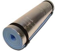 Garden Mile EVA Camping Roll Mat with Foil - Blue Insulated Sleeping Mat, Lightweight Waterproof Non Slip Foam Camping Mattress for Tent, Festival, Yoga & Outdoor Use