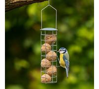 Garden Mile Fat Ball Bird Feeder for Small Birds | Squirrel Proof, Hanging Wild Bird Feeders for Garden, Backyard, Lawn & Outdoors | Durable Metal Fatball Holder for Garden, Patio, Windows