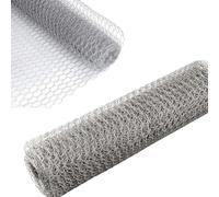 Garden Mile Galvanised Chicken Wire Mesh Roll 5m x 0.6m x 25mm - Heavy Duty Steel Metal Garden Wire Netting for Fencing, Pest Control, Chicken Mesh, Rodent Barrier & DIY Projects