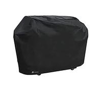 Garden Mile Gas BBQ Cover L132 x W66 x H109cm Large Black Waterproof Heavy Duty, Windproof, Rip Proof & Anti-UV Grill Cover Barbeque Covers Outdoor Patio Furniture Covers