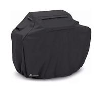 Garden Mile Gas BBQ Cover L183 x W66 x H130cm Large Black Waterproof Heavy Duty, Windproof, Rip Proof & Anti-UV Grill Cover Barbeque Covers Outdoor Patio Furniture Covers