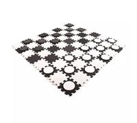 Garden Mile Giant Draughts & Chess 2 in 1 Family Party Game - Indoor & Outdoor Garden Kids Games - Giant Board Games