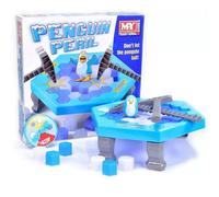 Garden Mile Giant Outdoor Garden Games - Family Party Game, Indoor & Outdoor, Giant 4 in a Row, Dominoes, Playing Cards, Naughts & Crosses (Penguin Peril)
