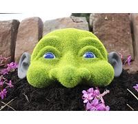 Garden Mile Unique Outdoor Decoration Goblin Elf Peeker Mounted Gargoyle Face Ideal for Bushes, Flower Beds, Table Ornaments, Patches of Grass, Fantasy Themed Resin Gnomes Ornaments Perfect for Gifts