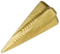 Garden Mile Heavy Duty 1.5kg Log Splitter Wedge | Diamond 4-Sided Wood Splitting Tool for Firewood, Kindling & Chopping | Axe-Compatible Splitting Maul for Outdoor Use | Durable Steel Construction