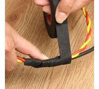 Garden Mile Heavy Duty Black Cloth Tape Waterproof Super Tough Duct Tape Durable & Flexible Gaffer Tape Use for Roll, Boxes Secure, Carpets Down, Electrical & Plumbing Tasks (50mm x 10m)