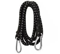 Garden Mile Heavy Duty Bungee Cords with Carabiner Clips | 60” Long Elastic Straps for Tarps, Bike Rack, Camping Gear, Luggage Straps, Roof Rack, Van Accessories, and Outdoor Essentials (1 Piece)