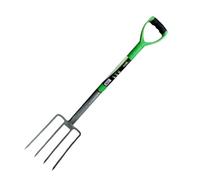 Garden Mile Heavy Duty Carbon Steel Digging Fork - Gardening Hand Tool, Garden Fork with Plastic Coated Handle for Digging Over and Breaking Soil - 38 Inches Long Digging Fork