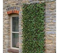 Garden Mile Hosta Leaf Expanding Trellis Privacy Screen Panel Fence for Garden Artificial Living Wall Panel Topiary - Expandable 180 x 90cm
