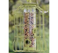 Garden Mile Large Squirrel Proof Bird Feeders Heavy Duty Bird Seed Feeder Hanging Weatherproof Metal Hanging Feeders All Season Wildlife Perfect For Garden Patio Outdoors