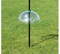 Garden Mile® Large Universal 40cm Clear Heavy Duty Squirrel Baffle Squirrel Proof Bird Feeder Bird Feeding Station Accessory Stop Squirrels Stealing Bird Feed Durable and Easy to Install Baffle