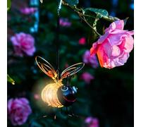 Garden Mile LED Bumble Bee Light Solar Lights Outdoor Garden Decorations Waterproof Solar Lights Outdoor Perfect For Trees Hanging Baskets Outside Decorations