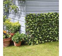Garden Mile Maple Leaf Screening Panel Fence Privacy Screen for Garden Artificial Trellis Living Wall Panel Topiary Expandable Trellis Privacy Fence Screening 180 x 60cm