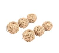 Garden Mile Natural Jute Garden Twine String - Strong Value 2 Pack with 6 x 40m Twine Balls for Longer Use, Plant Support, Gardening, Arts and Crafts, Gift Wrapping and Natural Decor and Outdoor Tasks