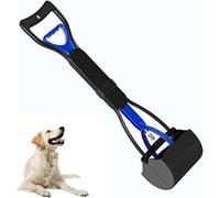 Garden Mile Portable Pet Pooper Scooper for Dogs and Cats, Foldable Dog Poop Scooper for Grass with Long Handle, Foldable Dog Poop Waste Pick Up Rake