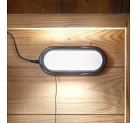 Garden Mile Solar 50L Shed Light Super Bright White LED Light for Shed, Garage, Fence, Wall Outdoor Indoor Solar Powered Waterproof Lights for Patio, Hut, Path Lighting Shed Lights with Pull Cord