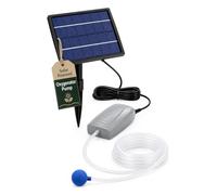 Garden Mile Solar Pond Oxygenator Air Pump Submersible 120L/H for Fish Tank
