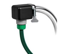Garden Mile Square Mixer Tap Hose Connector, Universal Adapter for 1/2" Garden Hose Pipe, Leak Proof, with Metal Clamp