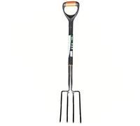 Garden Mile Stainless Steel 94cm Border Fork Long Handled Garden Fork For Gardening Tools Heavy Duty Digging Fork Digging Tools For Outdoor Soil Weed Removal Garden Equipment
