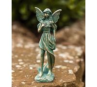 Garden Mile Standing Fairy Figurine Waterproof Weather Resistant Garden Ornaments Outdoor Unusual Fairy Decorations Indoor Outdoor Statues Perfect Garden Gifts For Women Men Patio House Ornament