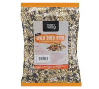 Garden Mile Sunflower Hearts Bird Food Wild Bird Seed for High Energy - Wild Bird Food Bird Nuts Outdoor Garden Seed Feed Perfect for Outdoor Garden Patio - 1kg Bag