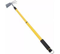 Garden Mile Telescopic Weed Remover Garden Tools Double Ended Carbon Steel Head Gardening Tools Heavy Duty Weed Remover Tool With Cushion Grip Handle Versatile Garden Weeding Tool