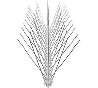 Garden Mile® Thin Plastic Bird and Pigeon Spikes 3 Metre Packs. A humane Bird and Pigeon Control Deterrent. pest control anti-roosting repellent. For Garden Walls Fences Roofs (3)