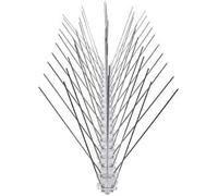 Garden Mile® Thin Plastic Bird and Pigeon Spikes 4 Metre Packs. A humane Bird and Pigeon Control Deterrent anti-roosting repellent. For Garden Walls Fences Roofs (4)