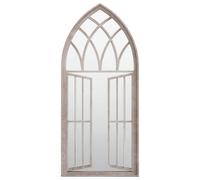(sand, 100 x 45 cm) vidaXL Garden Mirror Iron for Outdoor Use Furniture Black/Sand 100x45/70x30 cm