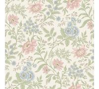Garden Muse Wallpaper Pink / Green Rasch 100012