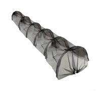 Garden Net Planting Tunnel, Agriculture Black Mesh Planting Tunnel Plastic Cover, for Protecting Plants Vegetables Insects Birds Pests