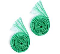 Garden Netting 2 Pack (2m x 10m Each) - Green Fine Mesh Nylon Garden Net, Anti Bird Netting for Vegetable Patches, Raised Beds, Plants & Fruit Trees, Pond Cover, Cat Deterrent, UV Resistant