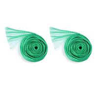 Garden Netting 2 Pack (2m x 4m Each) - Green Fine Mesh Nylon Garden Net, Anti Bird Netting for Vegetable Patches, Raised Beds, Plants & Fruit Trees, Pond Cover, Cat Deterrent, UV Resistant