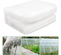 Garden Netting For Veg Patch Fine Mesh - Insect Netting, Anti Bird Butterfly Netting,Vegetable Plant Cover Fruit Crops Protect Net Insect Bird Bug Mesh Netting (3 * 15M with 10x ties and nails)