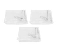 Garden Netting Mesh Plant Cover 3PCS Large Durable Barrier Net Protect Trees Vegetables Flowers Outdoor Indoor Gardening White 80x100cm