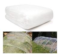 Garden Netting,Plant Protective Net 80 Mesh Fine Mesh Insect Protection Netting for Garden Greenhouse Seeds Vegetables Flowers and Fruits White 6x12m