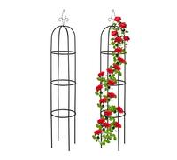 Garden obelisk Climbing Plant Support Weatherproof Garden Trellis Easy Assembly