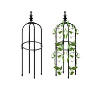 Garden Obelisk Trellis - Metal Climbing Plant Support - Tower Vine Supports 90/120/150cm