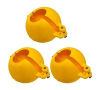Garden Of Arts Ladoo Maker Mold Plastic Set of 3 in Three Sizes 1,2 and 3 No. Ladu Maker Mould Sancha for Ganpati Diwali Janmashtmi and Other Festival for Indian Mithai