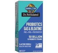 Garden of Life Dr Formulated Once Daily 3-in-1 Complete Prebiotics, Postbiotics & Probiotics for Women and Men - PRE + PRO + POSTBIOTIC Supplement for Gas & Bloating - 50 Billion CFU, 30 Day Supply