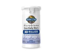 Garden of Life Microbiome Once Daily Men’s Supplements | 30 Capsules Made in Italy | 30 Billion CFU 14 Strains | Gluten, Dairy & SOYA Free - Vegan