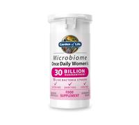 Garden of Life Microbiome Once Daily Women's Supplements | 30 Capsules Made in Italy | 30 Billion CFU 15 Strains | Gluten, Dairy & SOYA Free - Vegan