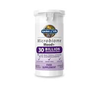 Garden of Life Microbiomes Probiotics Mood+ Supplements | 60 Vegan Capsules Made in Italy | 30 Billion CFU 15 Strains and KSM-66 Ashwagandha | Gluten, Dairy & SOYA Free - Vegan