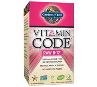 Garden of Life Vegan Vitamin B12 1000 mcg - Vitamin Code Raw B12 Whole Food Supplement, 30 Capsules