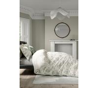 V&A Garden Of Love Kingsize Duvet Cover Set, Green
