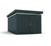 Garden Office 3 x 5ft Biohort CasaNova Metal Dark Grey