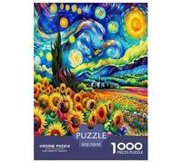 Garden | Oil-painting Jigsaw Puzzle 1000 Pieces, Fun & Challenging Educational Game, Stress-Relieving Toy for Adults & Kids, Exquisite Home Art Decor | Gift 70x50cm/1000pcs