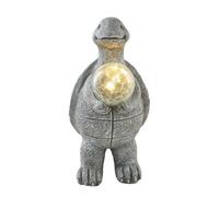 Garden Ornament Solar Power Decorative Tortoise Turtle Gazing Ball Light Up Lamp